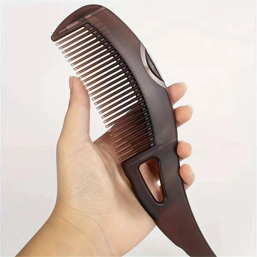 2-in-1 Dandruff & Lice Removal Comb – Stainless Steel Anti-Nit Hair Scalp Cleaner for Adults & Kids