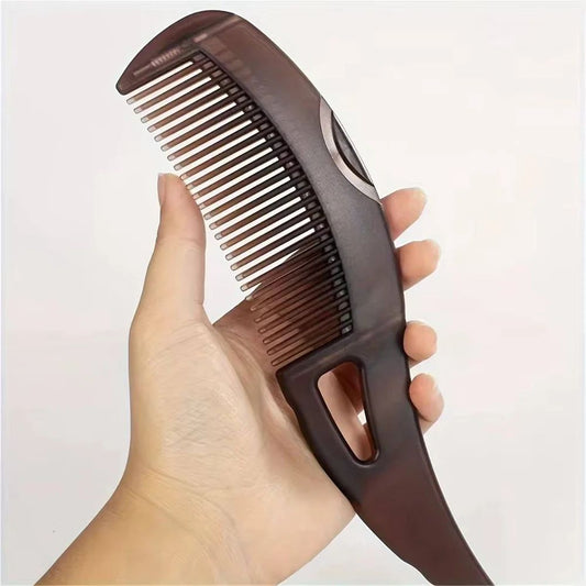 2-in-1 Dandruff & Lice Removal Comb – Stainless Steel Anti-Nit Hair Scalp Cleaner for Adults & Kids