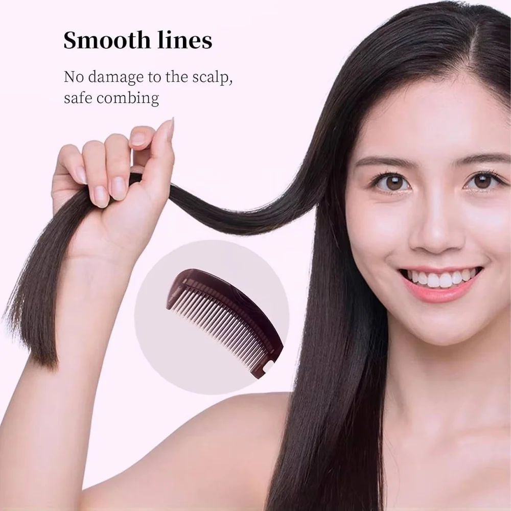 2-in-1 Dandruff & Lice Removal Comb – Stainless Steel Anti-Nit Hair Scalp Cleaner for Adults & Kids