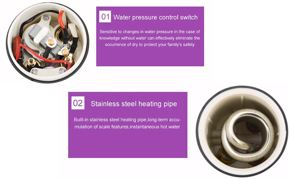 Instant Hot Water Faucet – 3000W Electric Water Heater Tap for Kitchen & Bathroom | Fast, Leakproof, Safe & Smart