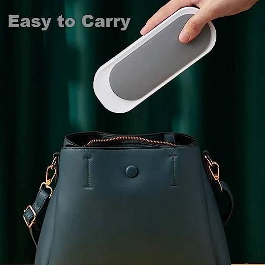 Mini Ultrasonic Jewelry Cleaner – Portable Sonic Cleaning Machine for Rings, Glasses & Coins