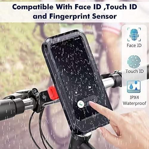 Waterproof Mobile Phone Holder for Bike & Cycle – Touch-Friendly Pouch & 360° Rotation