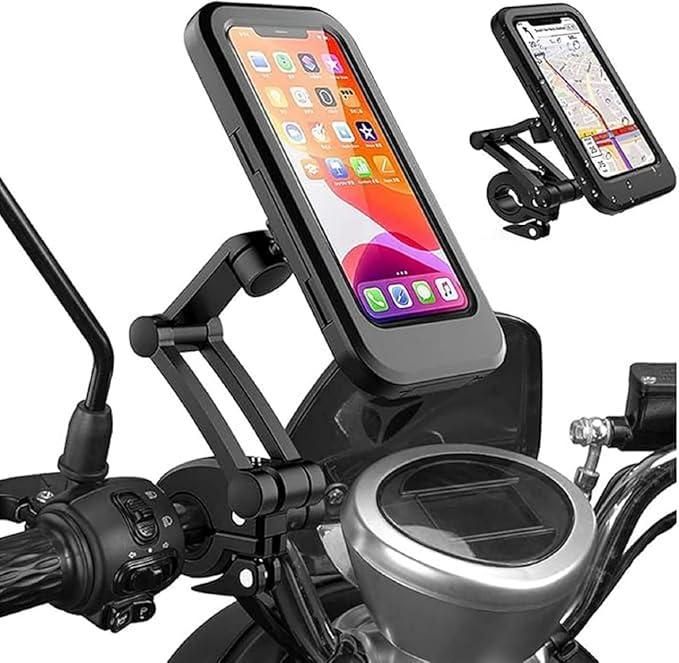 Waterproof Mobile Phone Holder for Bike & Cycle – Touch-Friendly Pouch & 360° Rotation