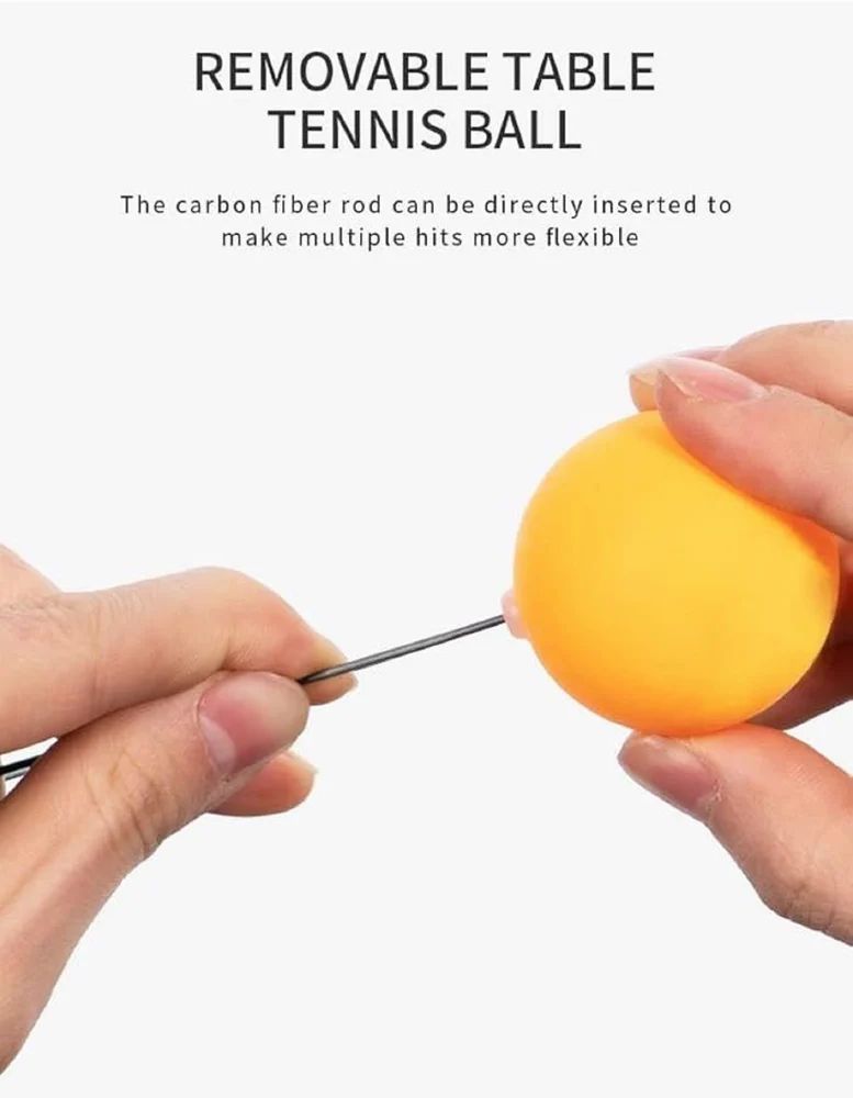 Table Tennis Self Training Indoor Game for Kids & Adults | Portable Ping Pong Trainer