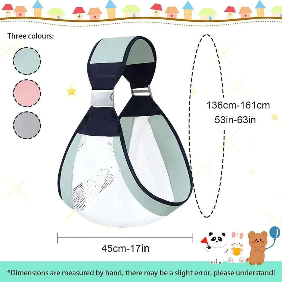 Baby Carrier Sling Wrap Baby Carrier Newborn to Toddler Ergonomic 3D Mesh Baby Wraps Carrier