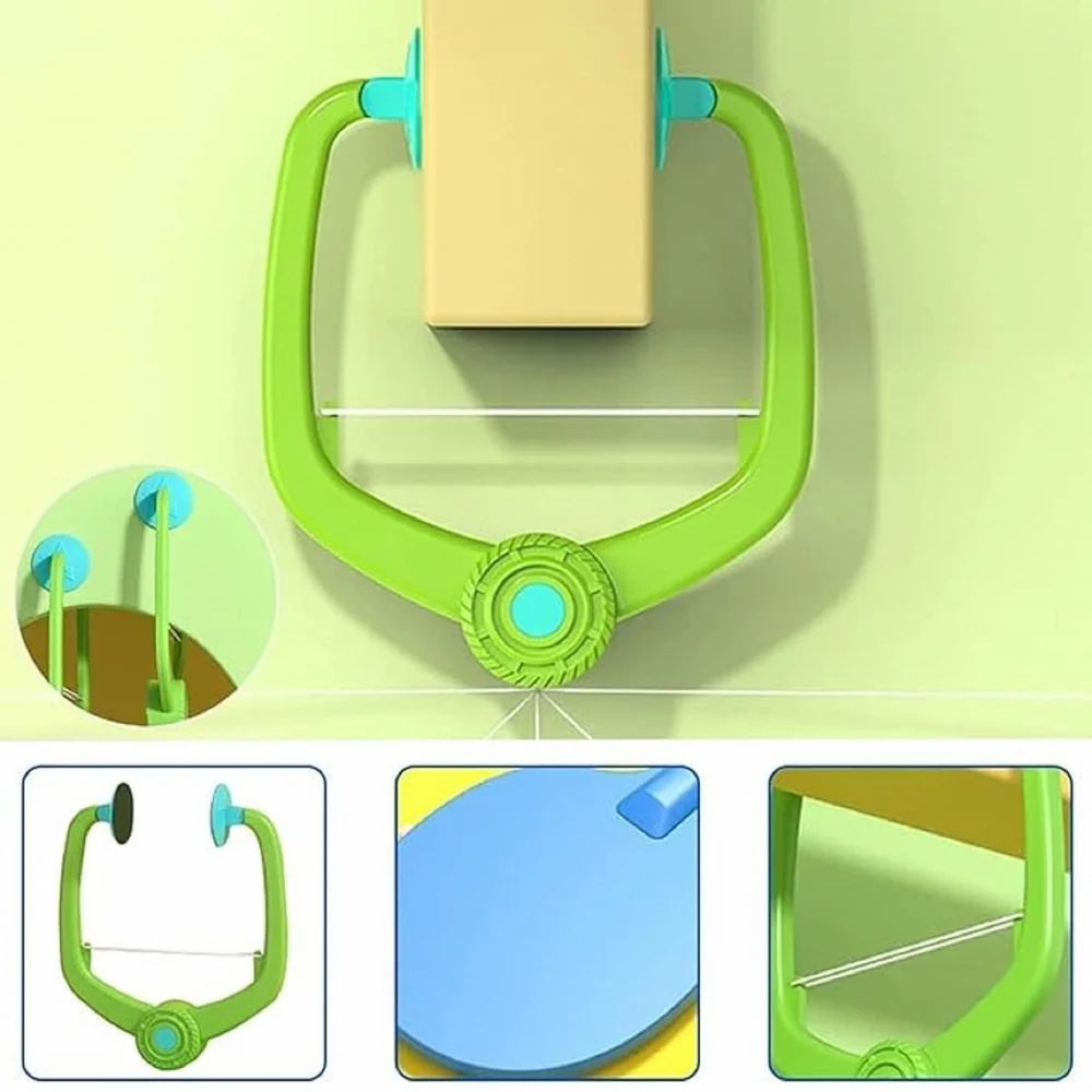 Hanging Table Tennis Game for Kids & Adults – Indoor Self-Training Kit