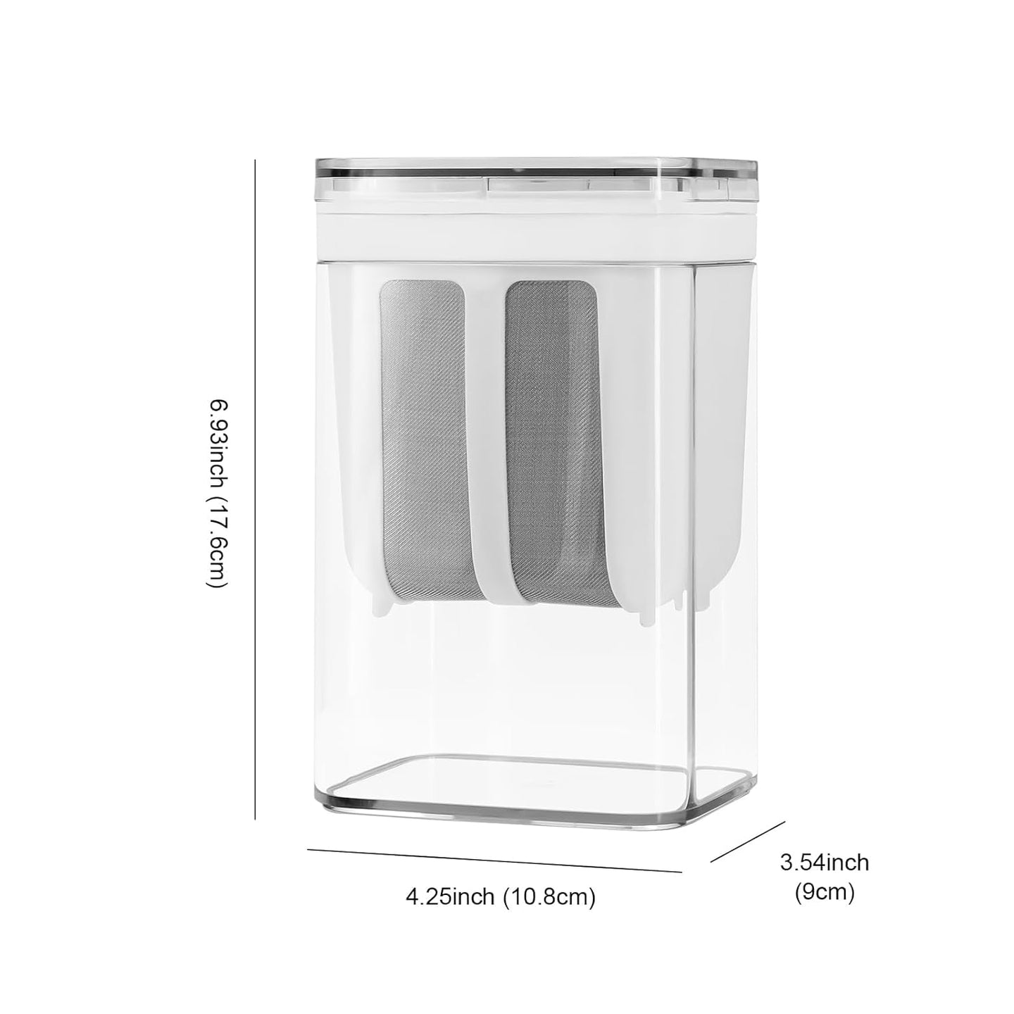 Greek Yogurt Strainer & Curd Maker,  1400ml Multi-Function Filter