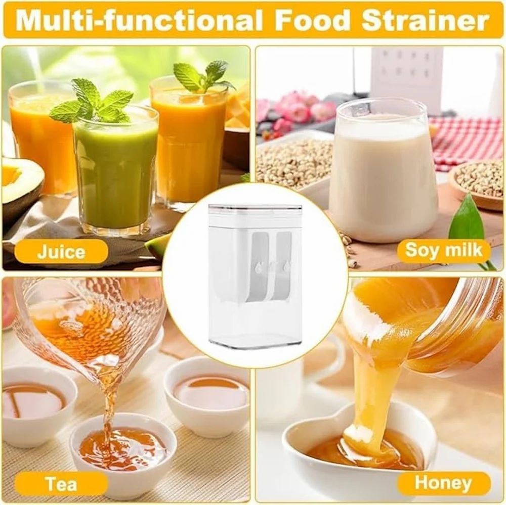 Greek Yogurt Strainer & Curd Maker,  1400ml Multi-Function Filter