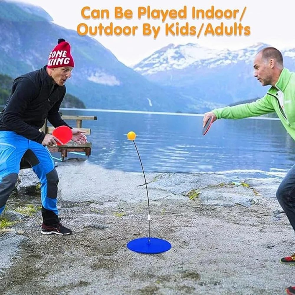 Table Tennis Self Training Indoor Game for Kids & Adults | Portable Ping Pong Trainer
