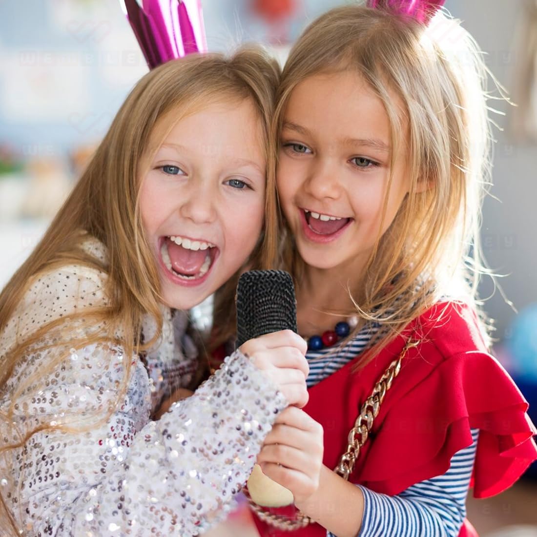 Wireless Bluetooth Karaoke Microphone | Rechargeable 3-in-1 Mic with Speaker & Echo Effects