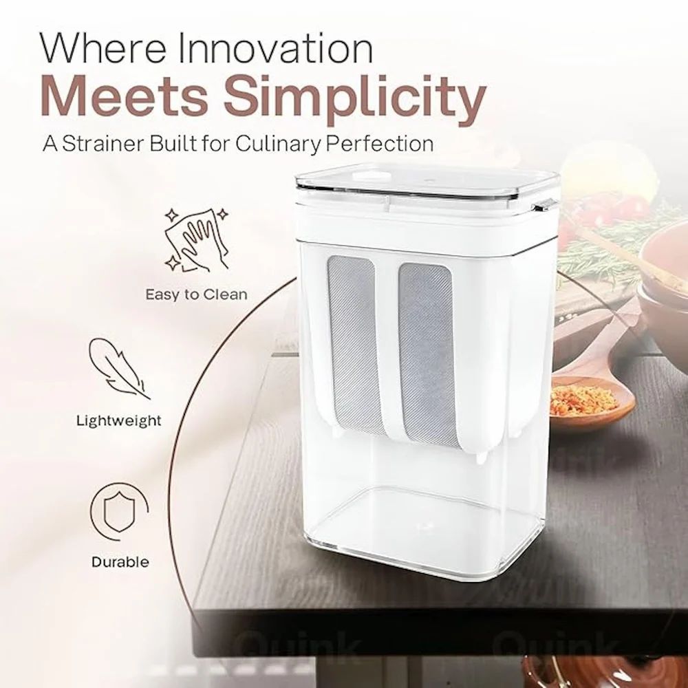 Greek Yogurt Strainer & Curd Maker,  1400ml Multi-Function Filter