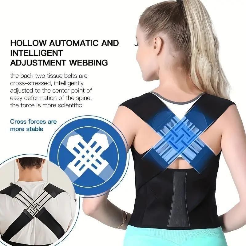 Adjustable Posture Corrector & Back Support Brace for Men & Women