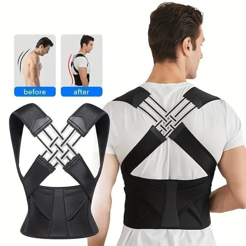 Adjustable Posture Corrector & Back Support Brace for Men & Women