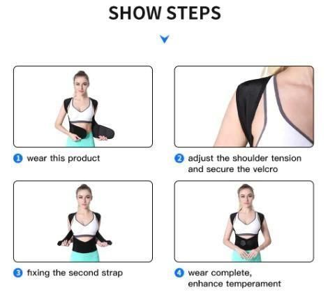 Adjustable Posture Corrector & Back Support Brace for Men & Women