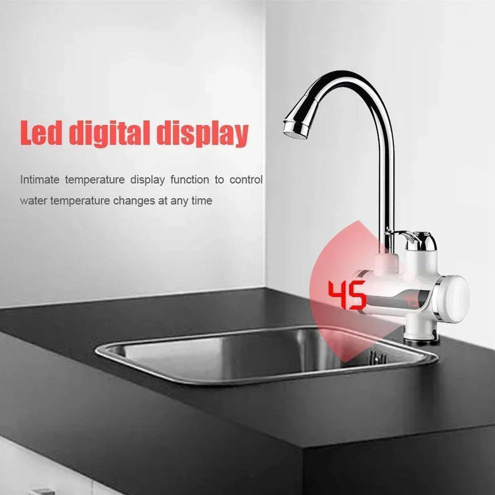 Instant Hot Water Faucet – 3000W Electric Water Heater Tap for Kitchen & Bathroom | Fast, Leakproof, Safe & Smart
