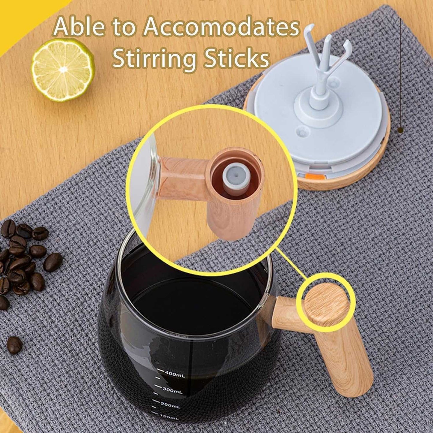 Self-Stirring Electric Mug – Multipurpose Automatic Mixer