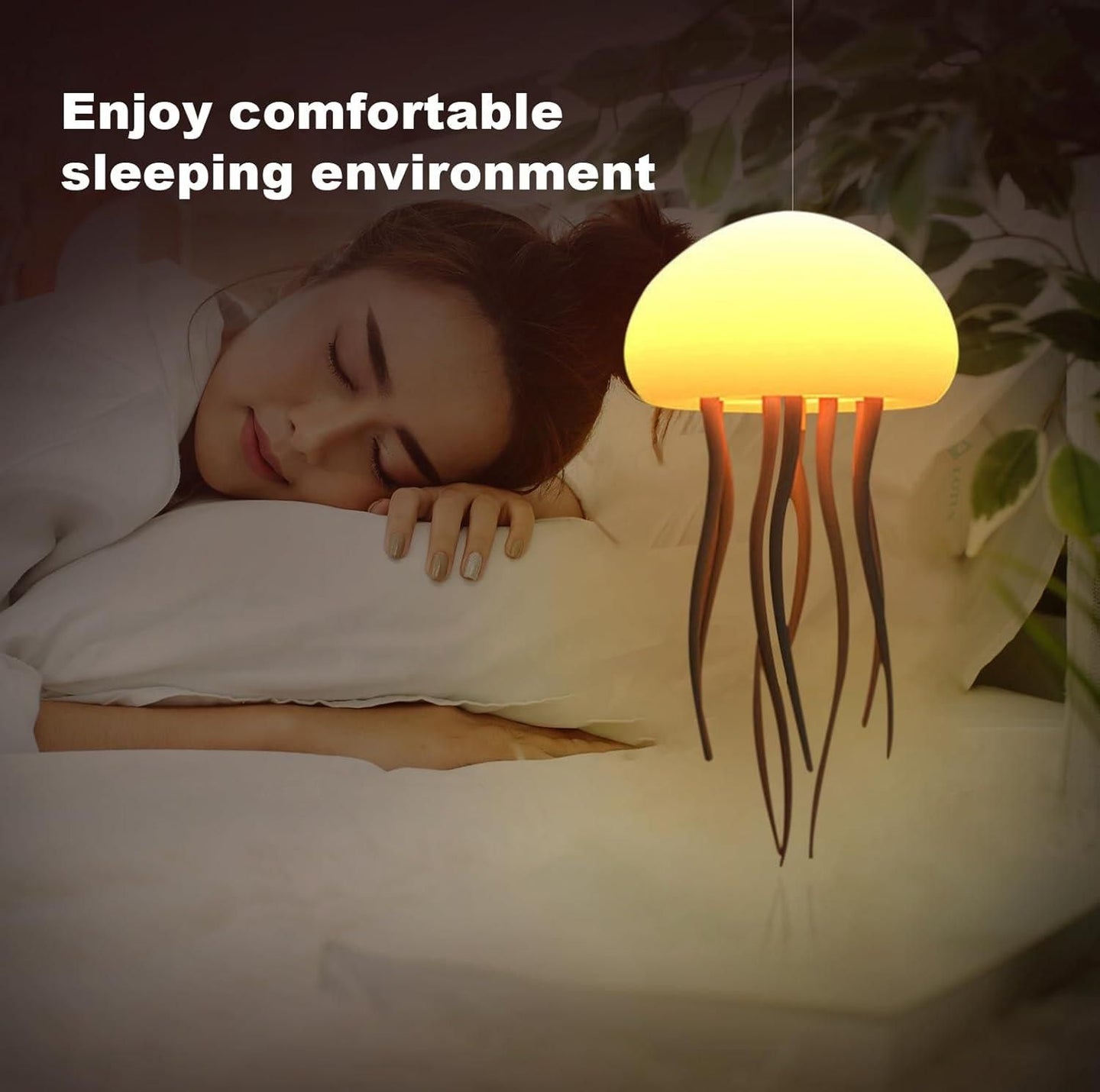 Floating Jellyfish RGB LED Night Lamp – Soothing Mood Light for Home, Kids, and Gifting