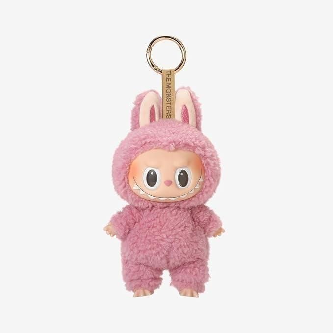 Labubu Plush Doll | Soft Collectible Toy Keychain | Random Design Cartoon Figure