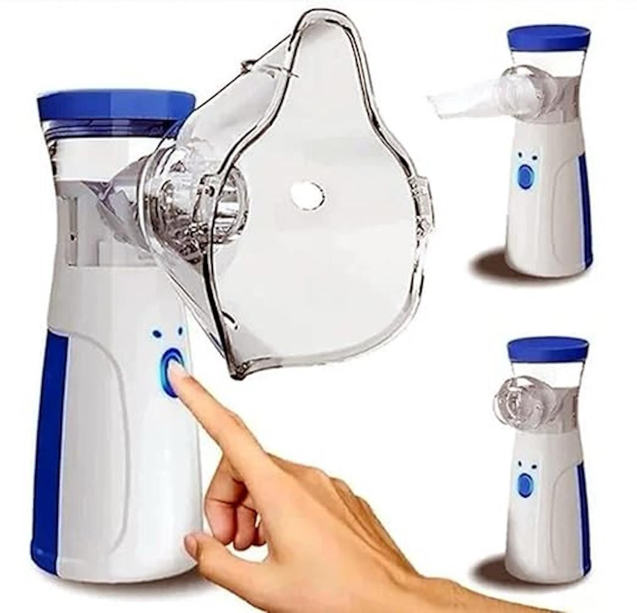 Portable Mesh Nebulizer for Kids & Adults – USB Rechargeable, Silent & Compact