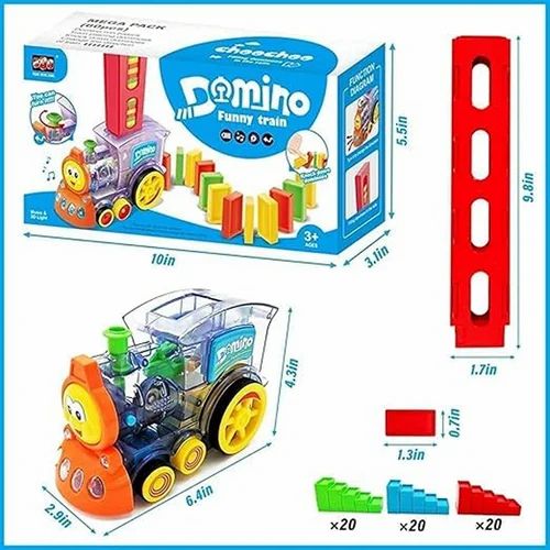Electric Toy Train Set for Kids – Battery Operated, Track Assembly with Lights & Sounds – Ideal Gift for Boys & Girls