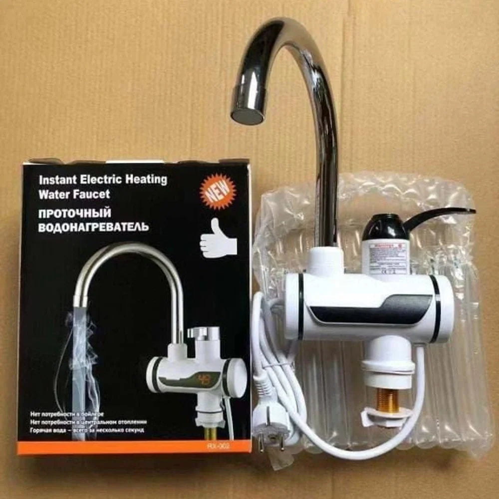 Instant Hot Water Faucet – 3000W Electric Water Heater Tap for Kitchen & Bathroom | Fast, Leakproof, Safe & Smart