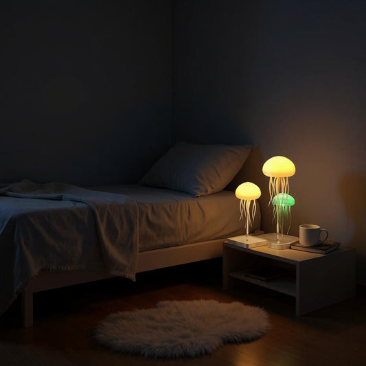 Floating Jellyfish RGB LED Night Lamp – Soothing Mood Light for Home, Kids, and Gifting