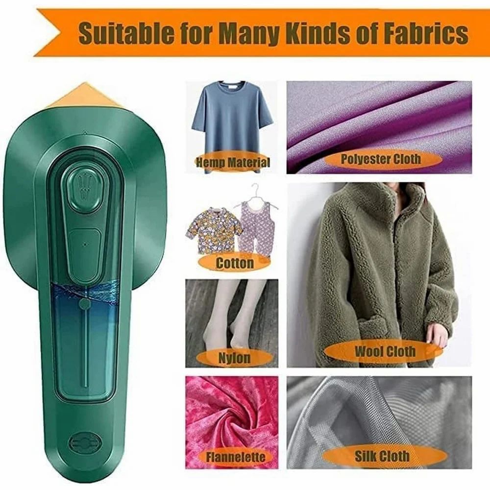 Mini Portable Handheld Steam Iron – Travel-Friendly & Quick Wrinkle Remover