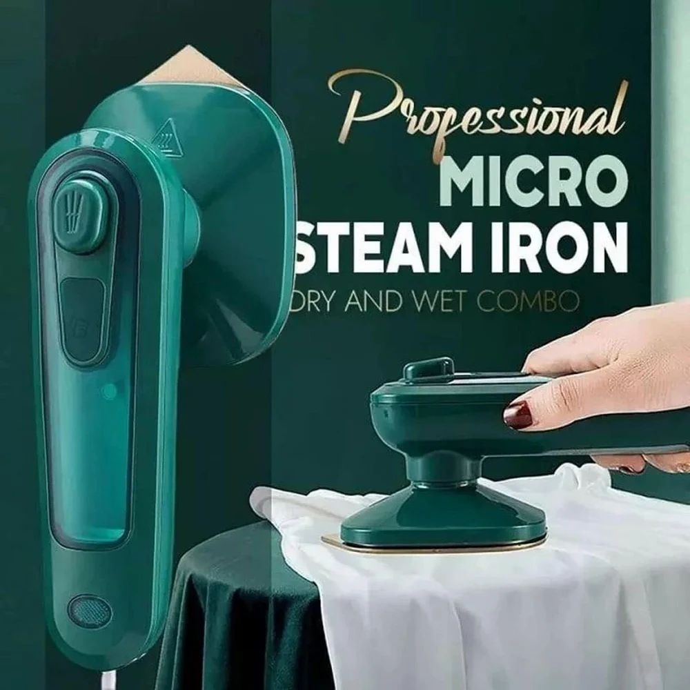 Mini Portable Handheld Steam Iron – Travel-Friendly & Quick Wrinkle Remover