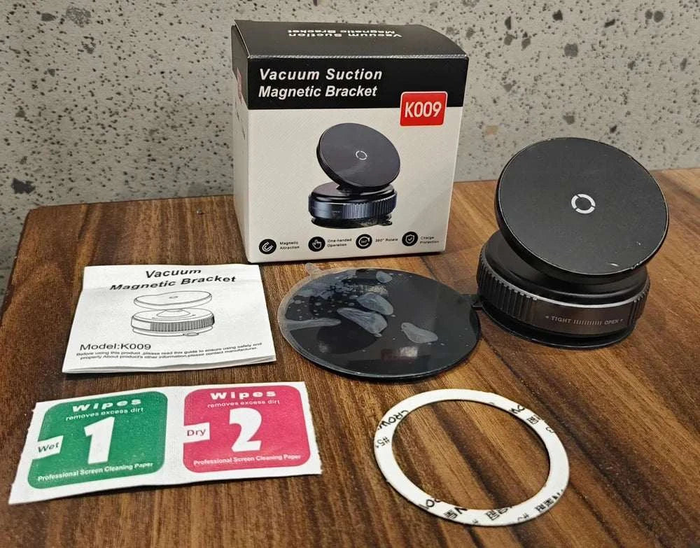 Magnetic Phone Holder – Multi-Surface, 360° Swivel, Easy Portable Mount